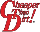Cheaper Than Dirt logo